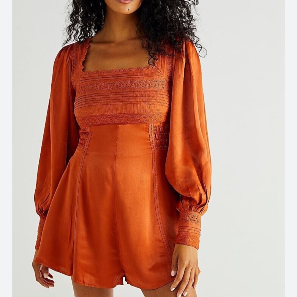 Free People Farrow Romper NWOT
